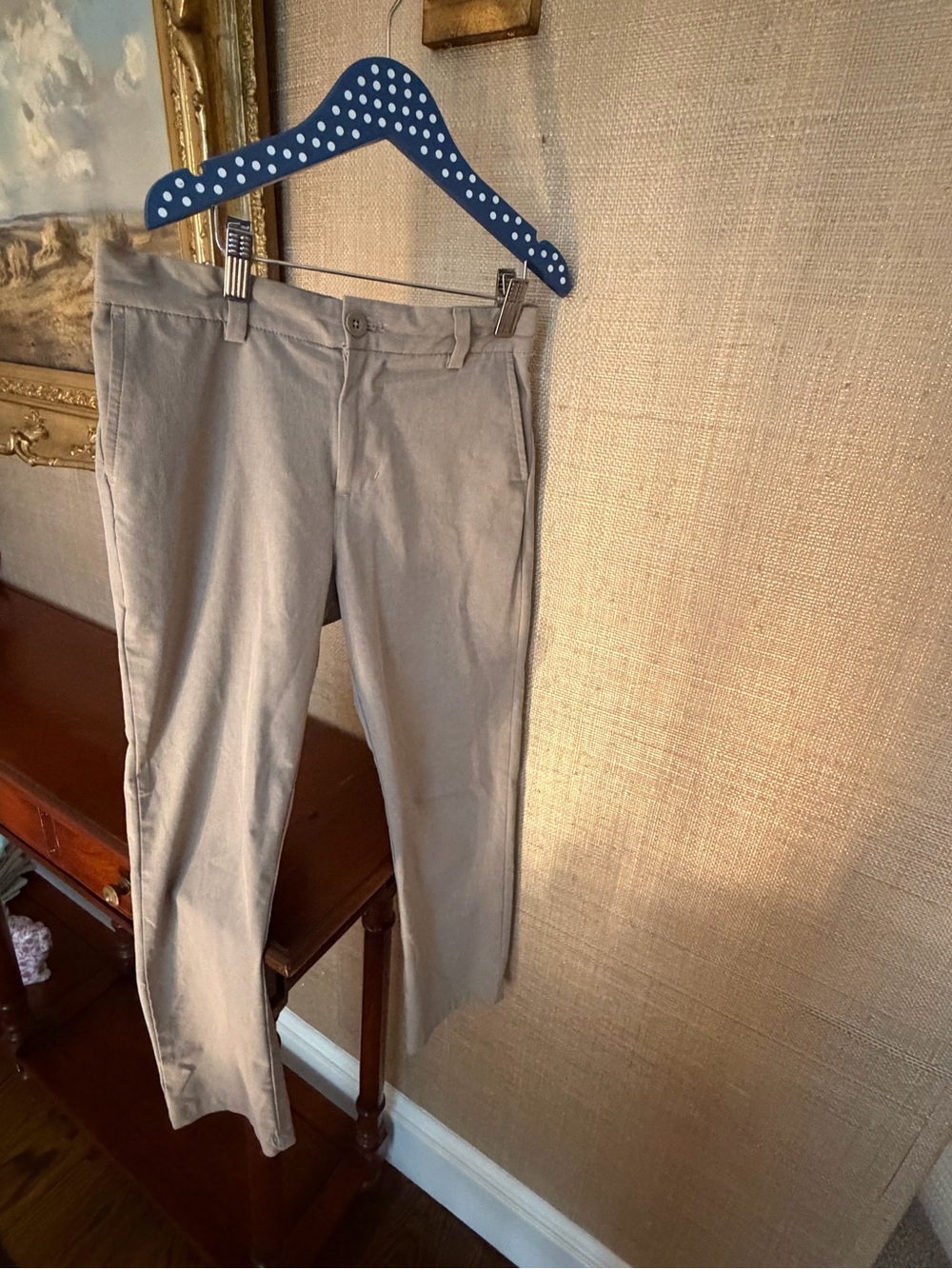 Boys Vineyard Vines Performance Fabric Khaki Pants - Size 10
